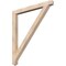 Ekena Millwork Traditional Arts & Crafts Smooth Bracket, Douglas Fir, 3 1/2"W x 44"D x 48"H BKT04X44X48TRA03SDF - alternate 1